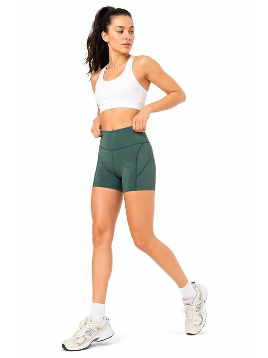 Outdoor Voices Pants - OUTDOOR VOICES 1.5 bloomer shorts green MEDIUM activewear running biker gym